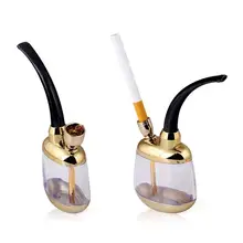 Фильтр для табачных труб, кальян, кальян, двойная циркуляция воды, табачные трубы, держатель для сигарет, трубы, товары для дома