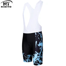 KIDITOKT для мужчин противоударный велосипедные рейтузы с лямками лайкра нагрудник Велосипедный спорт шорты для женщин дышащая горный велосипед открытый