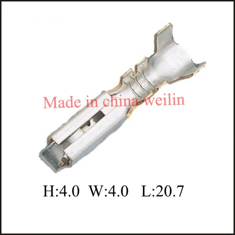 

100PCS Terminal H11 DJ623-E2.8B male Connector Terminal plug connectors jacket auto Plug socket female Connector Fuse box