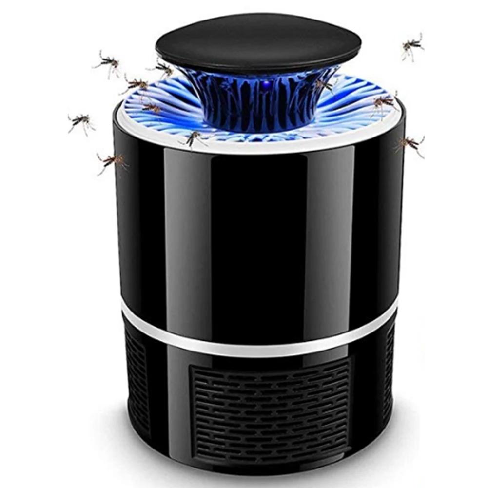 Электрический москитный убийца химическая- USB Powered светодиодный фонарь фотокатализатор муха ошибка диспенсер для внутреннего дома
