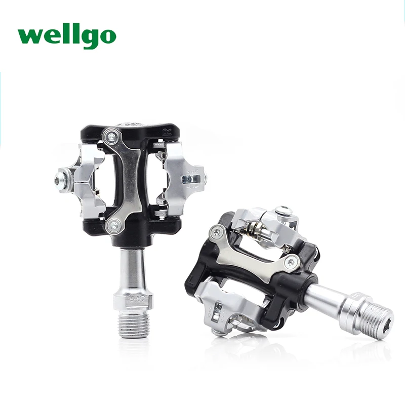 Велотренажер WELLGO W01 алюминиевый сплав MTB велосипед светильник педали 9/16 &quot