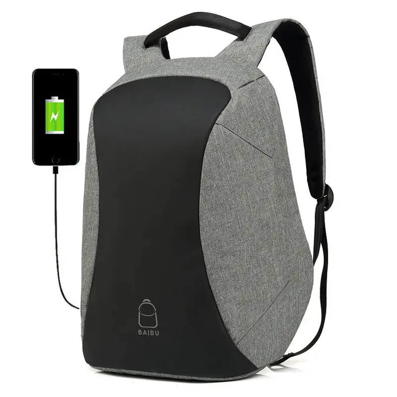 

Men Backpack Anti theft multifunctional Oxford Casual Laptop Backpack With USB Charge Waterproof Travel Bag Computer Bag Bagpack