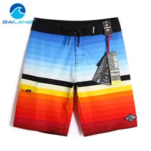 Gailang Брендовые мужские пляжные шорты купальники пляжные шорты быстросохнущие повседневные мужские трусы-боксеры короткие шорты бермуды