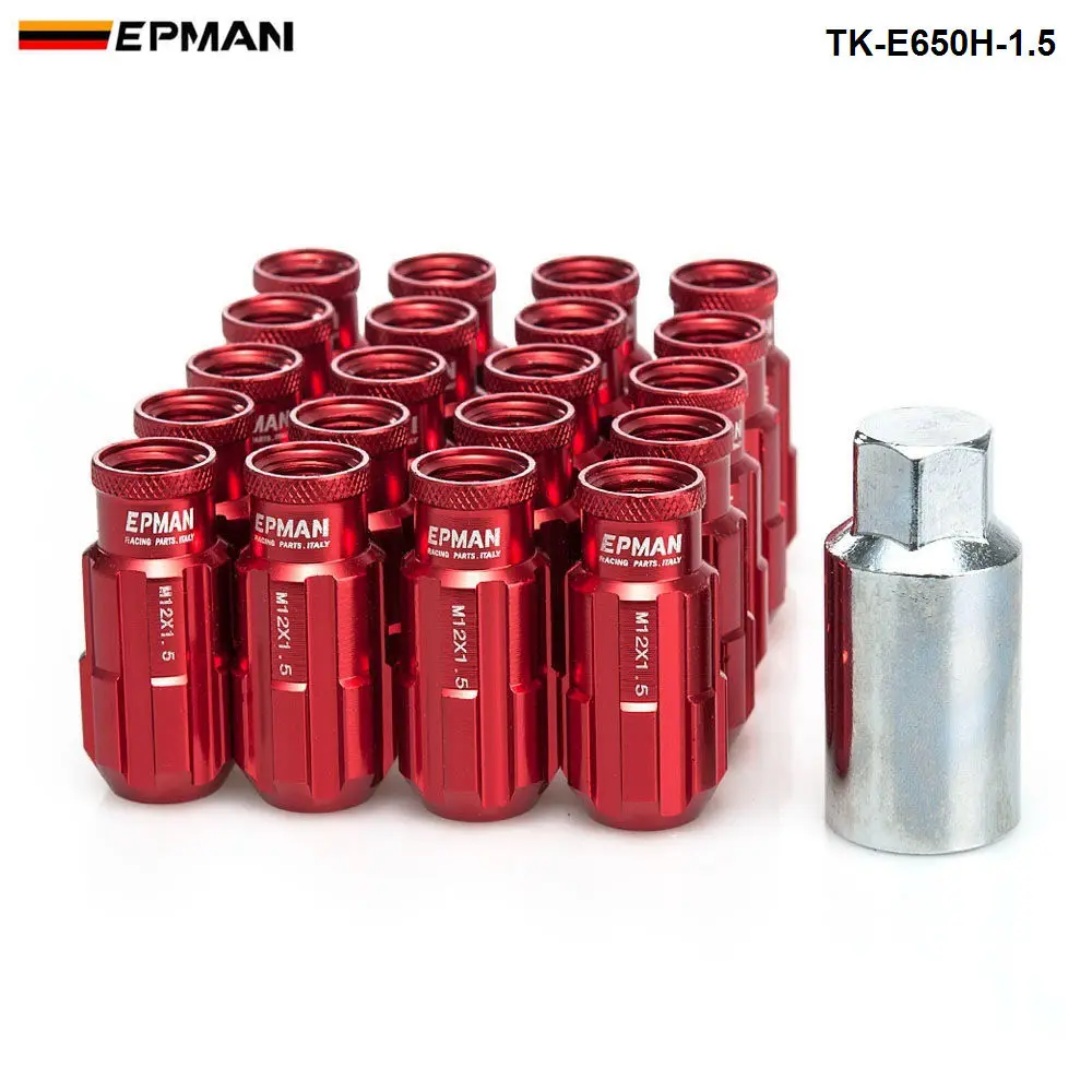 Спортивный гоночный алюминиевый стопорные гайки EPMAN 20 шт. 12x1 5 Вт/ключ