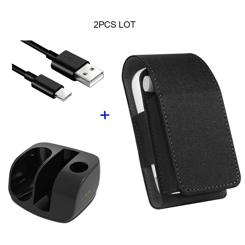 

JINXINGCHENG Charging with Wallet Pouch Bag for Iqos 3.0 Protective Holder Cover cloth Carrying Case BOX
