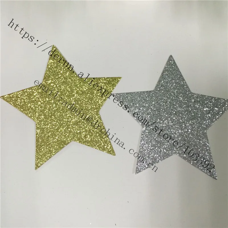 Glitz' Starbright Silver Glitter Paper