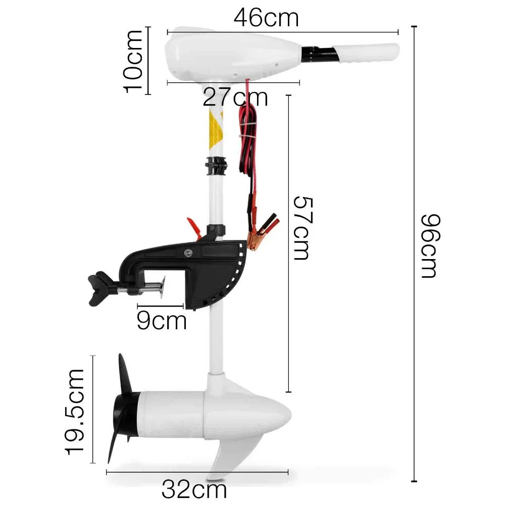Лодочный мотор, Электрический мотор, подвесной лодочный мотор 12 В/36 фунтов