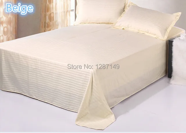 cotton bed sheet 120cm x 210cm 100 cotton solid flat sheet hotel bedding top sheet