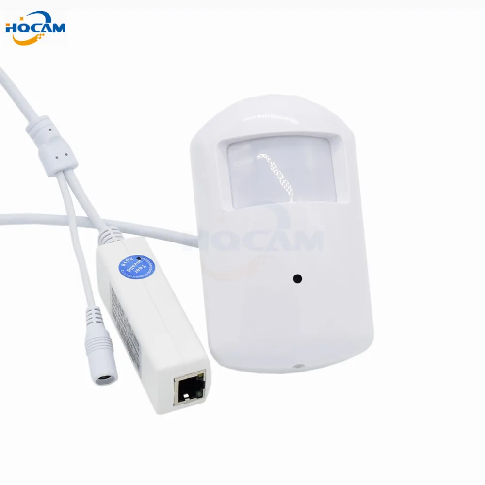 HQCAM 1080P POE ONVIF2.0 2.0MP 25FPS Домашняя мини ip камера видеонаблюдения Мини PIR стиль IP 1/2. 8