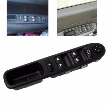 

9 Pins 7 buttons Electric Car Left Front Door Switch Window Control Riser For Peugeot 307 307CC 307SW 2000-2007