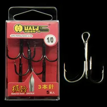 Высокоуглеродистая сталь в коробке тройные Крючки крюк Штатив якорь крюк