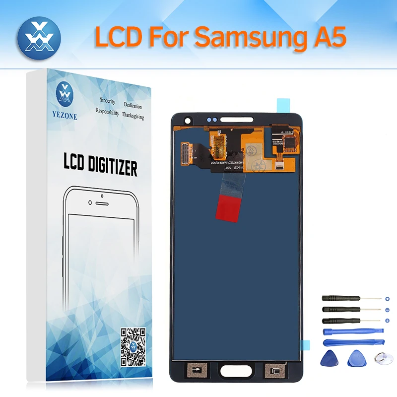 Yezone LCD For Samsung Galaxy A500 LCD Display A5 2015 Screen Touch Digitizer Assembly for A5000 