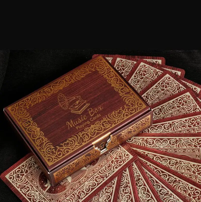 

1pcs Deck The Music Box Playing Cards Bicycle Poker New Sealed Collection Magic Poker Cards Magic Tricks