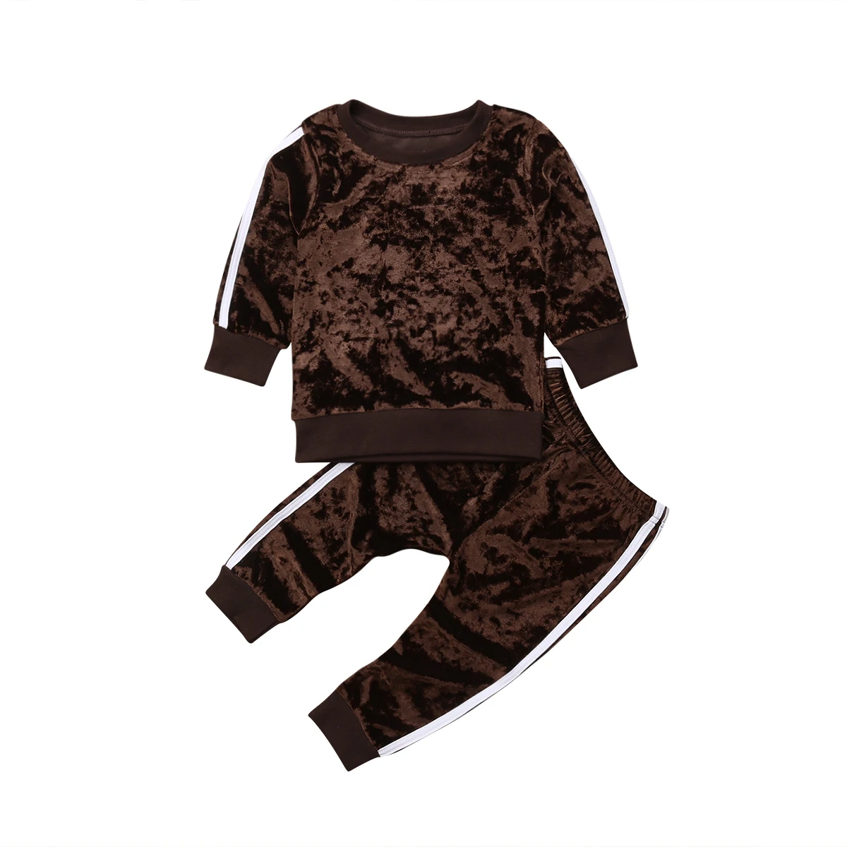 Комплект одежды для маленьких девочек, верхний комбинезон, боди, штаны, леггинсы, комплект - Цвет: B
