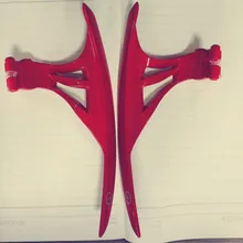 Для R35 GTR GTR35 на Стиль красный алюминий гладкая рулевое колесо удлинитель 2008