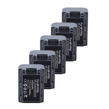 

5PCS 1250mAh NP-FP50 NP FP50 NPFP50 Battery for Sony NP-FP71 NP-FP70 NP-FP30 NP-FP90 NP-FP60 HDR-CX105 DCR-SX40 SX41 SX40R