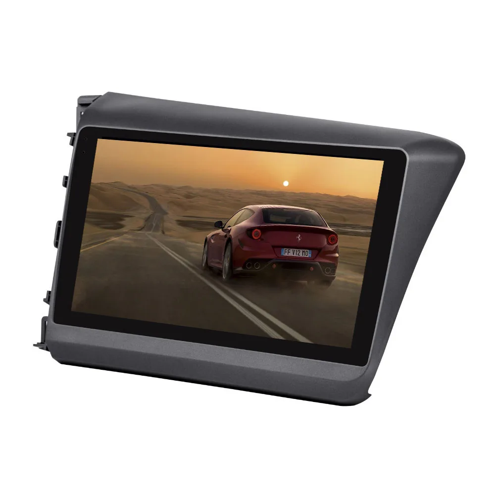IPS 9 &quot4 Гб + 64 DSP для Honda Civic 2012 2015 левый привод Android 8 1 PX5 Octa Core камера заднего вида Wifi