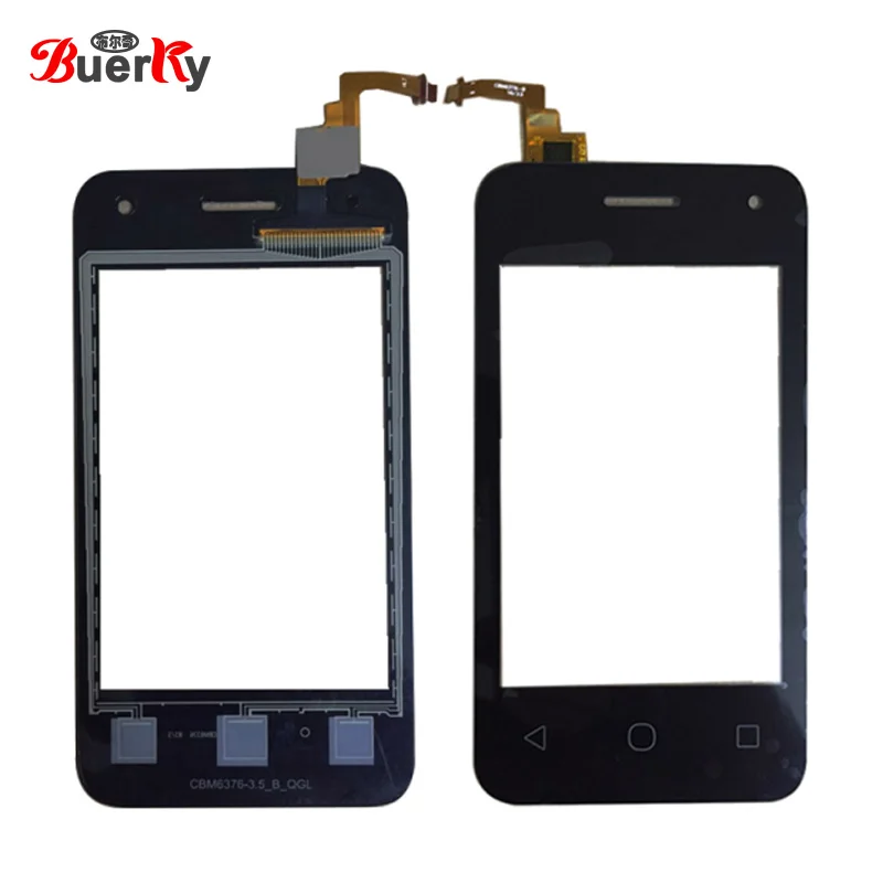 BKparts 10 шт. для Alcatel One Touch Pixi 4 3 5 OT4017 4017A 4017D 4017F сенсорный экран стеклянная панель