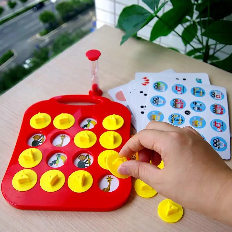Fly AC Memory Matching Game Board с животными Цифровой автомобиль цифры буквы Развивающие головоломки игрушки для детей подарок