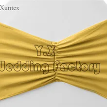 Горячая плиссированные лайкра стул полоса \ Подвязка из спандекса для стула для крышки стула