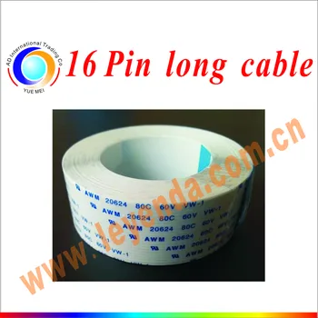 

Brand New!!! 10 pcs 16 pin long data cable 6 meters use for Infiniti/Icontek/Phaeton/Liyu long flat cable printers