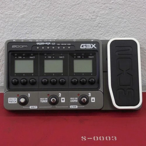 Zoom G3X Guitar Effects and Amp Simulator Processor Pedal G3
