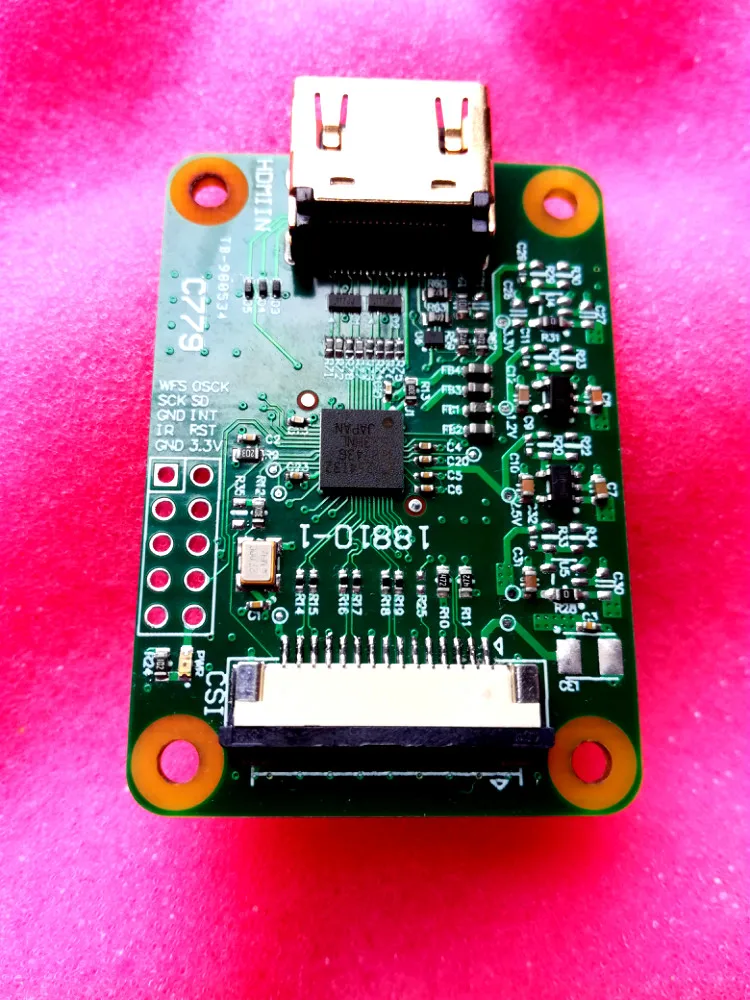 

70501 HDMI to CSI-2 bridge 15 pin FFC cable Raspberry Pi adapter module