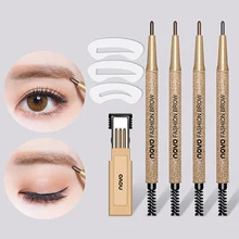 Водонепроницаемый брови карандаш с щеткой Косметика Инструменты