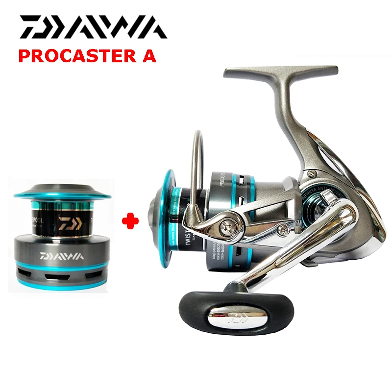 

DAIWA PROCASTER A 2000A 2500A 3000A 4000A Spinning Fishing Reels Double Metal Spool 7BB Saltwater Carp Feeder Fishing Pesca
