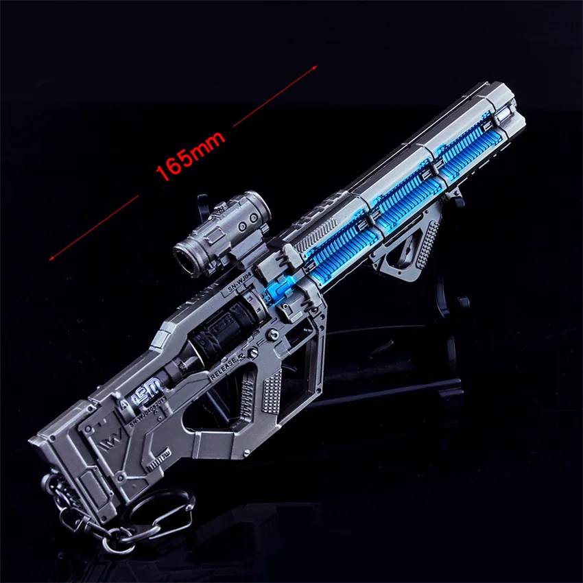 APEX Legends пистолет модели игрушки для детей Подарки Battle Royale пистолет брелок Металлический APEX