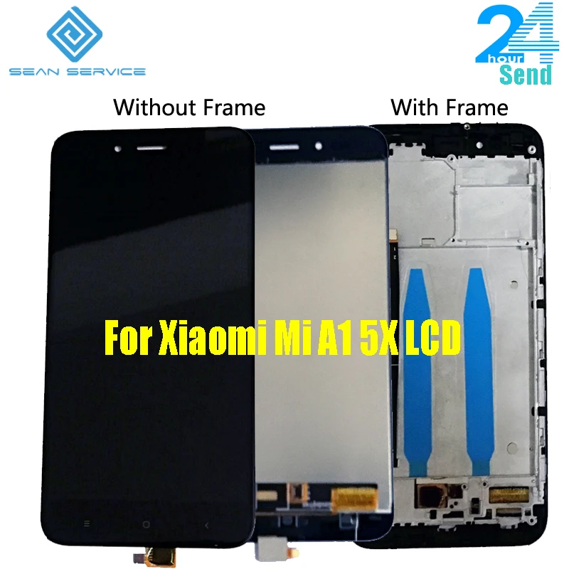 

5.5" For Xiaomi Mi 5X LCD Display with Frame Screen Touch Panel For Xiaomi MiA1 LCD Display Digitizer Touchscreen Repair Parts