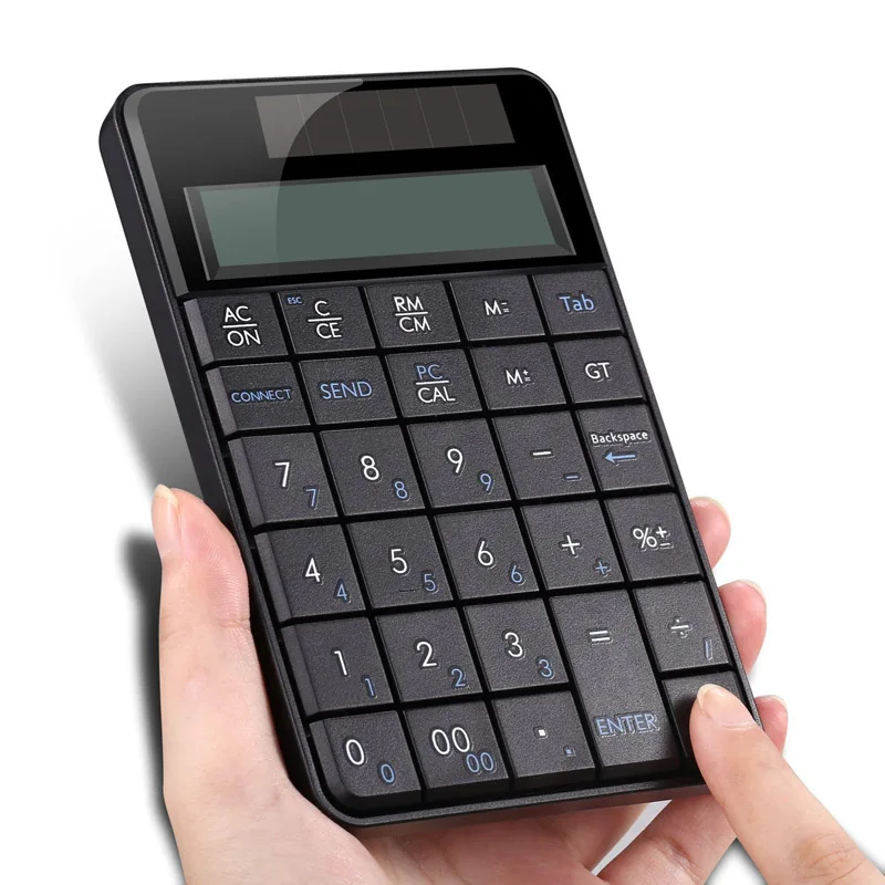 Mini 2 in 1 Wireless Keypad with Display Calculator for iMac MacBook Air MacBook Pro MacBook EM88 Mini 2 in 1 Wireless Keypad with Display Calculator for iMac MacBook Air MacBook Pro MacBook EM88