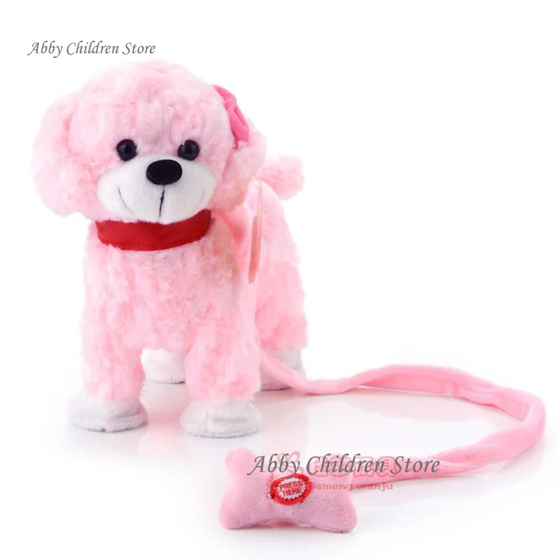 pink toy dog