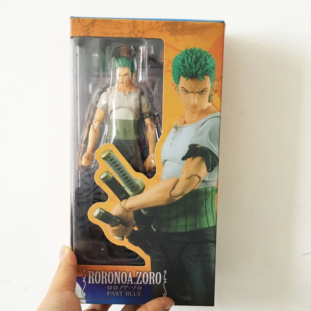 Variable Action Heroes ONE PIECE Roronoa Zoro Joint movable PVC Action Figure Collection Model Kids Toy Doll (5)