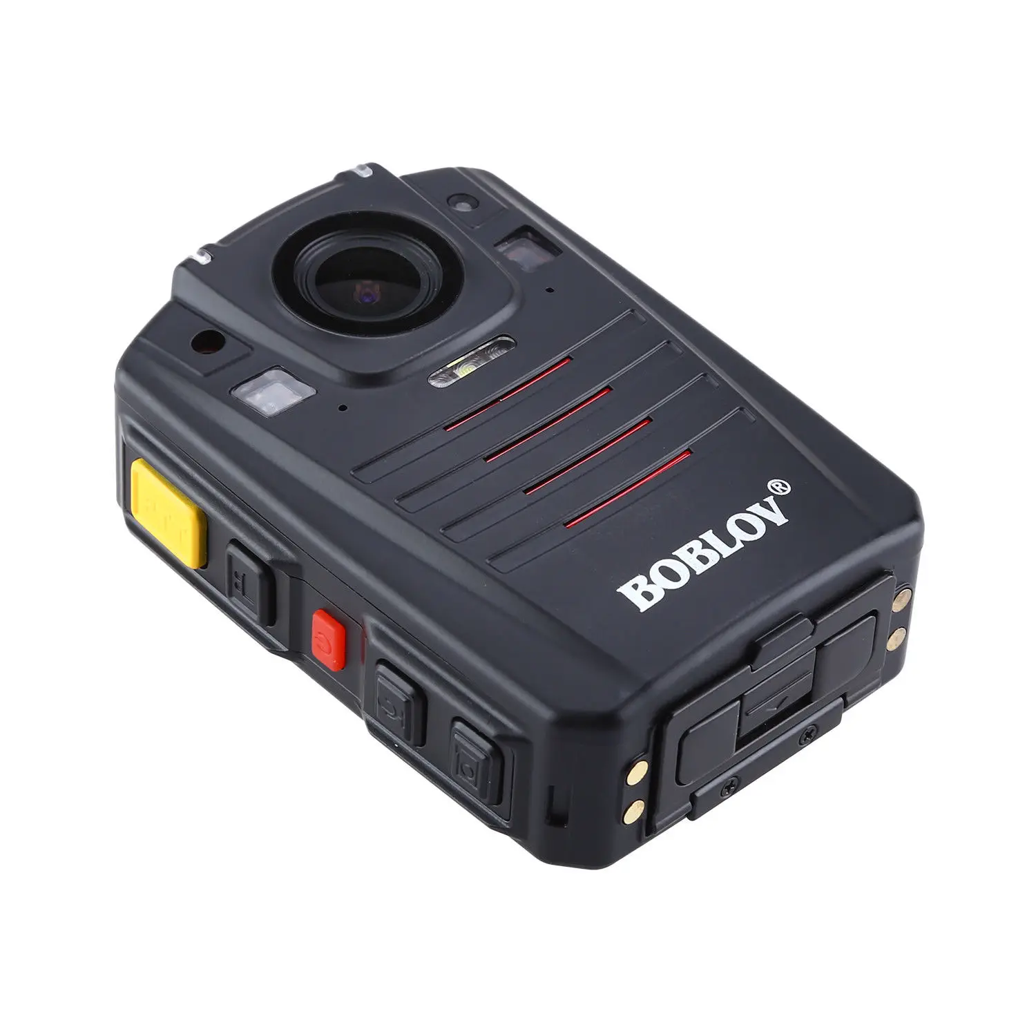BOBLOV HD66-07 1296P 128GB Ambarella A7 Body камера Аудио Видео рекордер 2,0 lcd ночное видение полицейская камера gps Пульт дистанционного управления