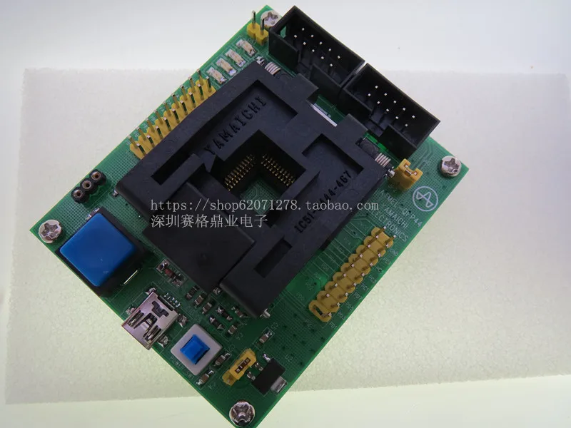 Оригинальное тестовое сиденье ATMEL IC ATmega16 ATmega32/16 программирование горения QFP44 TQFP44