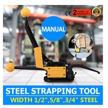 Низкая цена+ высокое качество! A333 ручной Бессальниковый комбинированный стальная обвязочная машина без пряжки для 13-19 мм