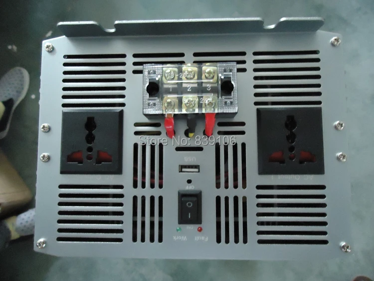 Pure Sine Wave Inverter 10000W DC 12V To AC 220V Car Power Inverter 20000W Peak 10000 Watt Solar Inverter