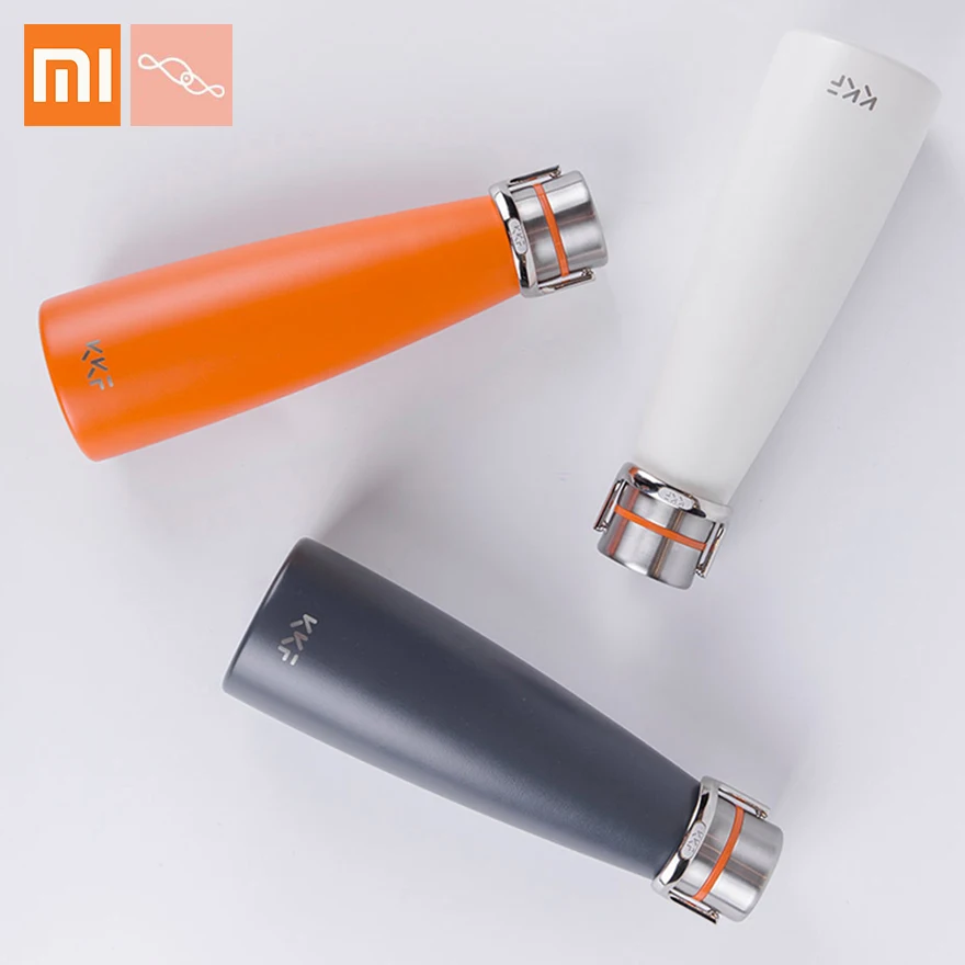 

Xiaomi Kiss Fish KKF Thermos Cup 24 hours insulation Flask 475ML Stainless Steel Travel Mug Keep Hot Cold Vacuum Bottle