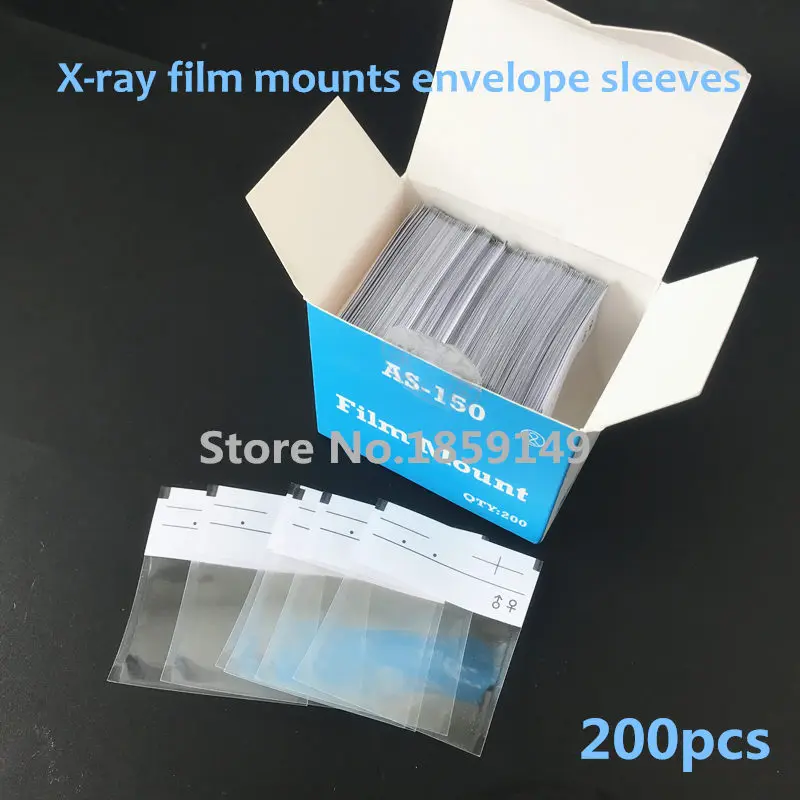 Dental X ray film mounts envelope sleeves 200pcs/boxin Teeth Whitening