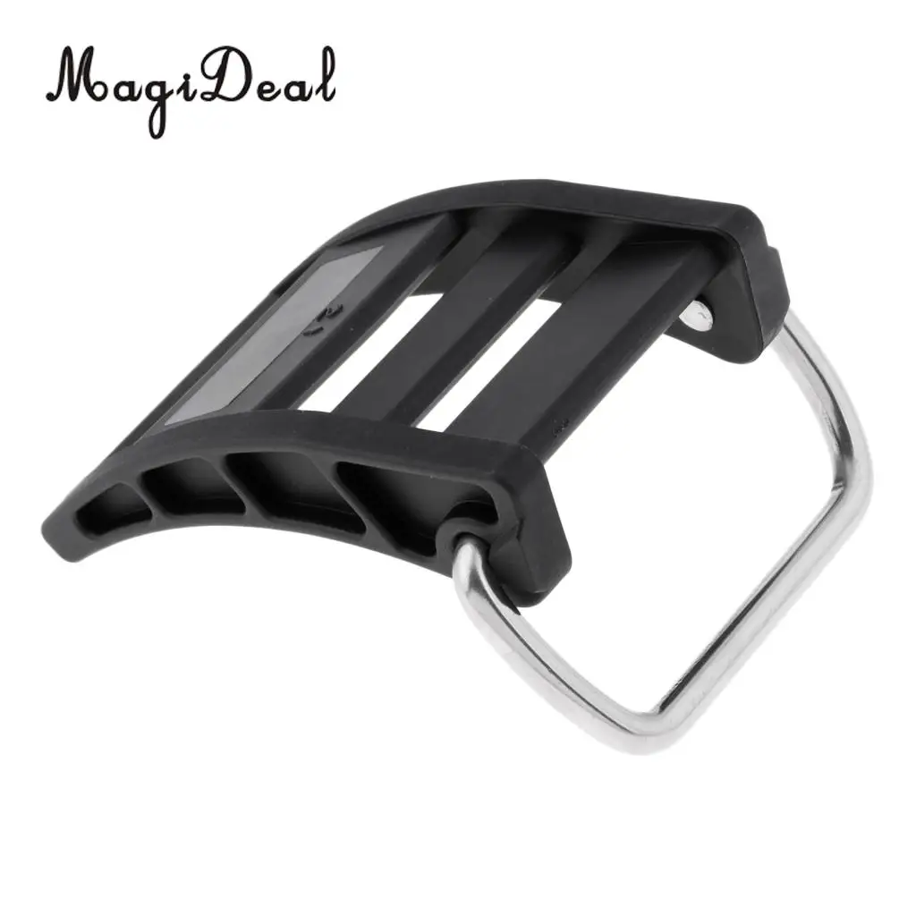 MagiDeal Universal Scuba Diving BCD Tank Cylinder 2 inch Strap Cam Buckle Replacement Kit - Strong, Lightweight & Durable