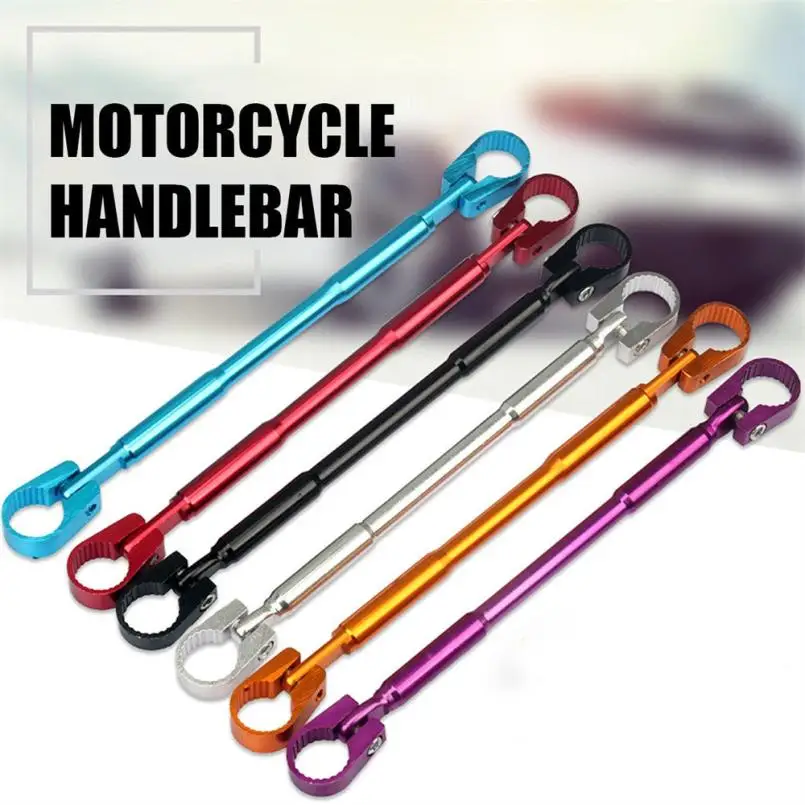 Buy Motorcycle Handlebar 7/8 Black Bars for Bobber Cruiser Cafe Racer Bike