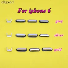 Cltgxdd для iPhone 6 6 плюс 4." 5.5" Мощность кнопка+ Объем+ кнопка отключения звука боковой кнопки комплект Запчасти