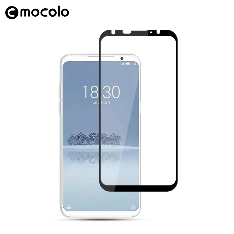 

for Meizu 16 Screen Protector Mocolo Full Cover 9H 16 Plus 16X Glass Film for Meizu 16 Plus Tempered Glass Screen Protector
