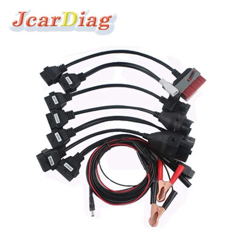 cdp cables OBD OBD2 full set 8 car cables diagnostic Tool for cdp Pro