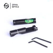 Металлический пузырьковый уровень для 20 мм тканевая база "Пикатинни" Охотничий Тактический прицел рельсовый прицел крепление аксессуары