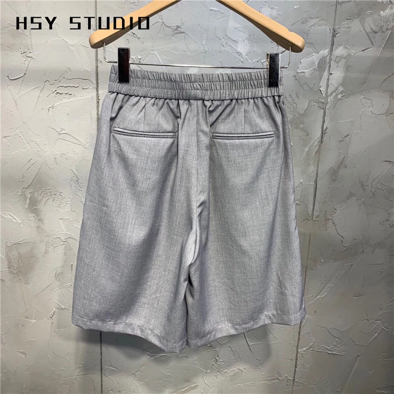 【HSY stuo】 2019 летние новые модные ins женские шорты шутника негабаритных