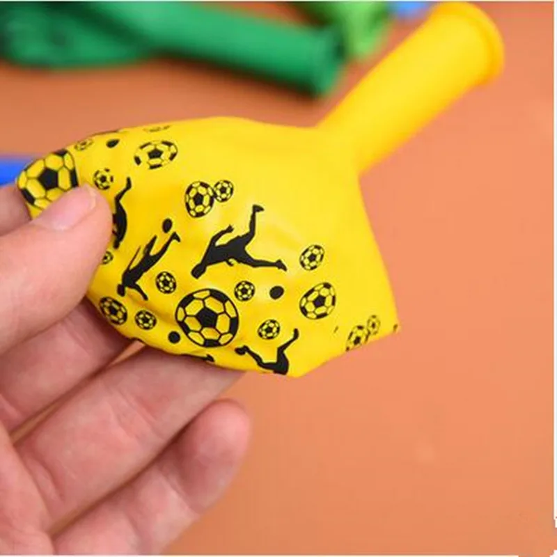 New-50pcs-12-Multicolor-Printed-playing-football-latex-Balloon-Birthday-Party-or-World-Cup-Football-Celebration