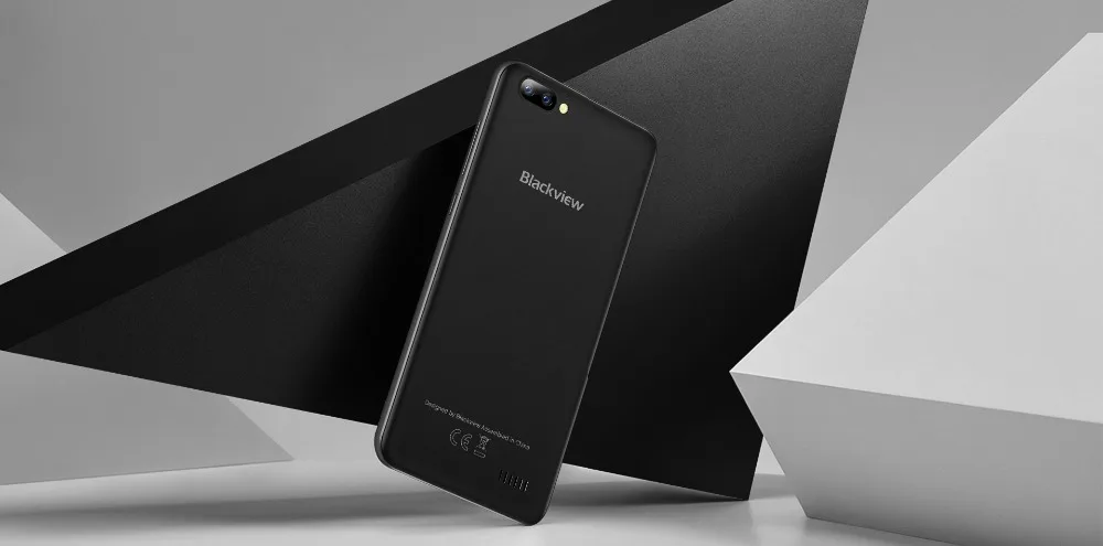 Blackview A7 MT6580A четырехъядерный мобильный телефон 5,0 дюймов двойная задняя камера Android 7,0 смартфон 2800 мАч 1 Гб ram 8 Гб rom мобильный телефон