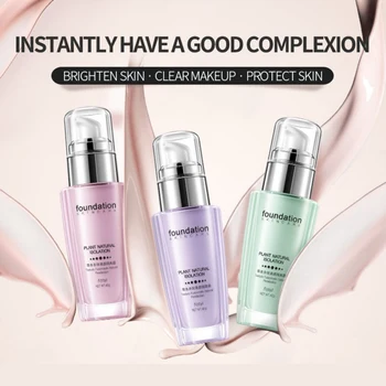 

Moisturizing Isolation Cream Light And Breathable Cover Blemishes Natural Foundation Long Lasting Waterproof